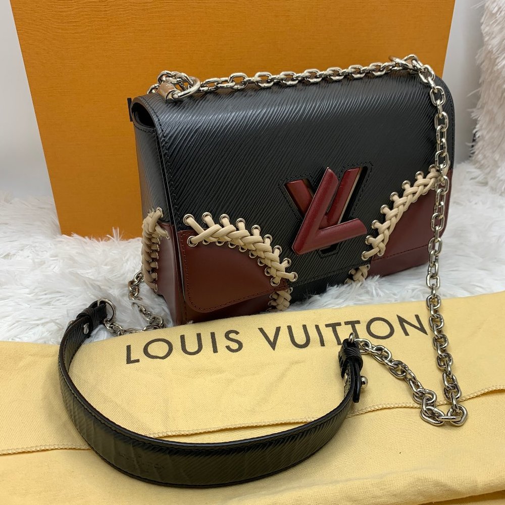 ❌SOLD❌Louis Vuitton Epi Braided Twist MM bag - Picture 3 of 16